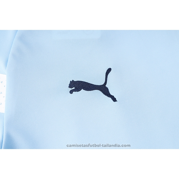 Chandal del Manchester City Manga Corta 22/23 Azul